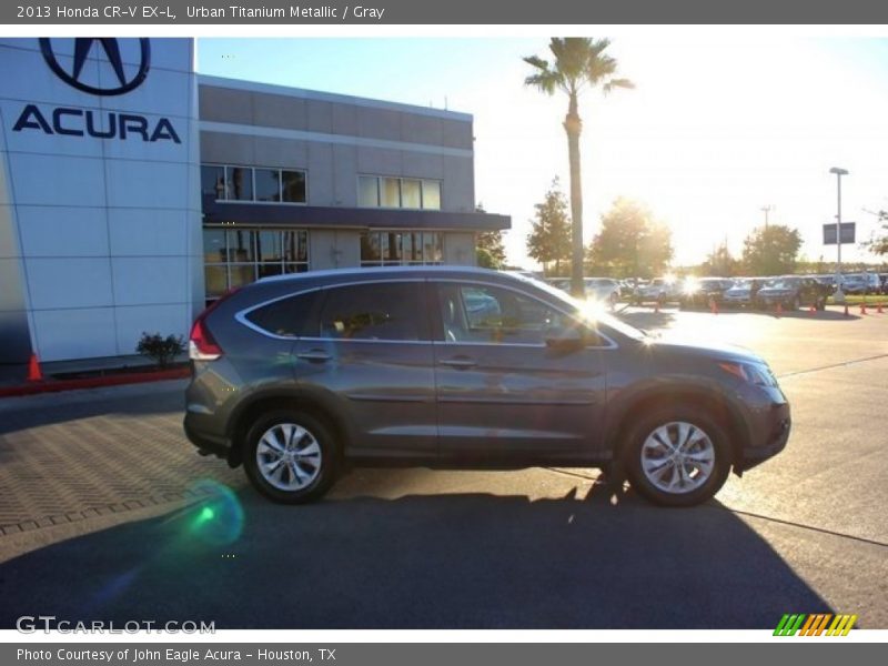Urban Titanium Metallic / Gray 2013 Honda CR-V EX-L