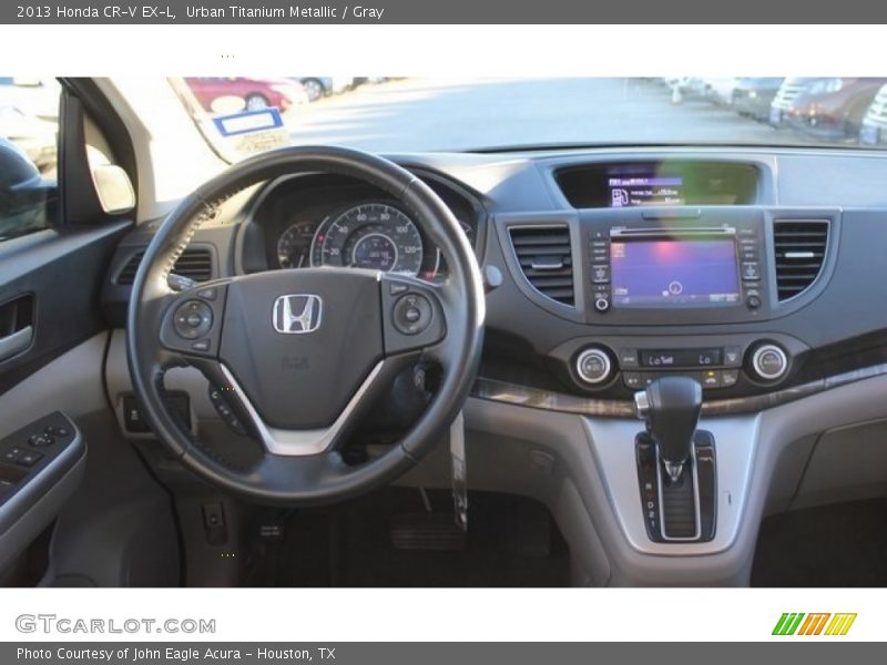 Urban Titanium Metallic / Gray 2013 Honda CR-V EX-L