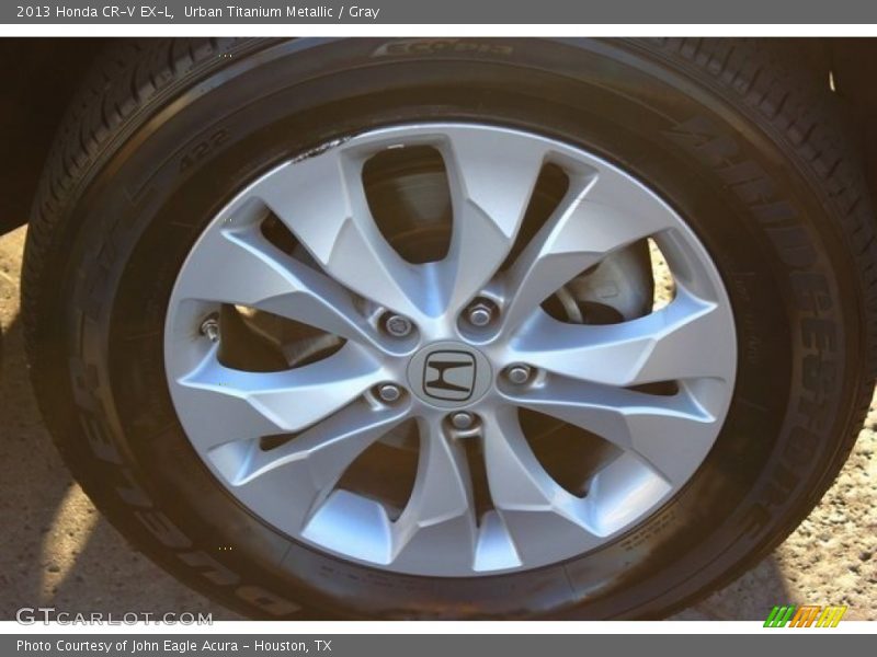 Urban Titanium Metallic / Gray 2013 Honda CR-V EX-L