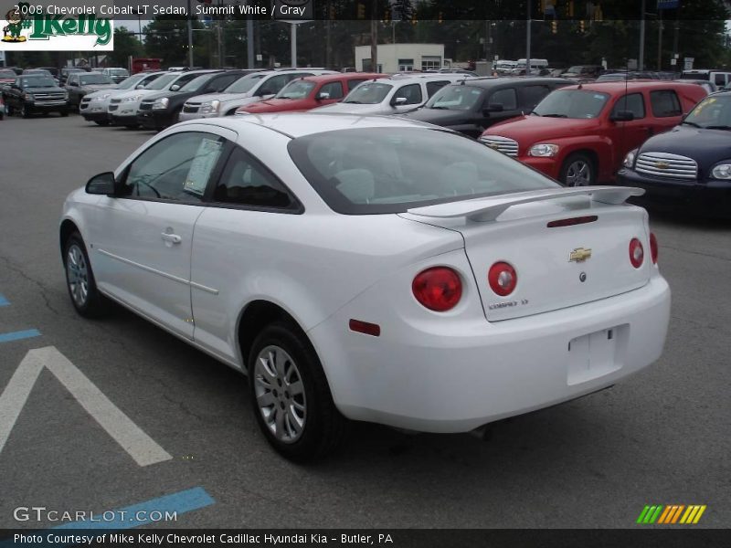 Summit White / Gray 2008 Chevrolet Cobalt LT Sedan