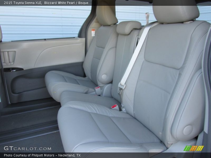 Blizzard White Pearl / Bisque 2015 Toyota Sienna XLE