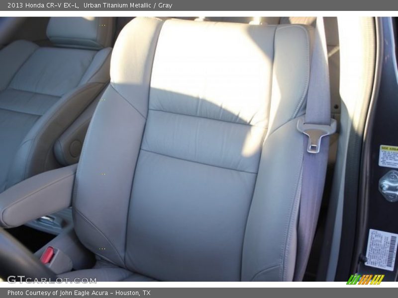 Urban Titanium Metallic / Gray 2013 Honda CR-V EX-L