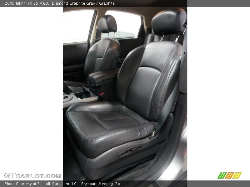 Diamond Graphite Gray / Graphite 2005 Infiniti FX 35 AWD