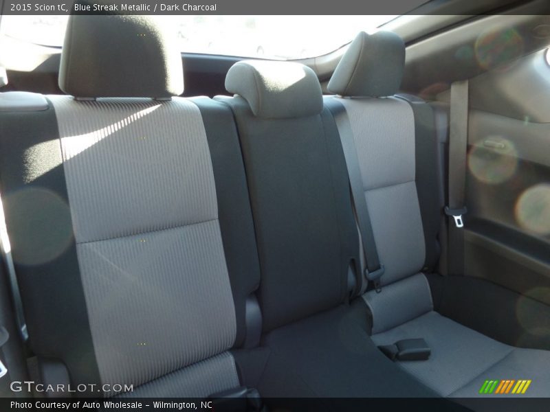 Blue Streak Metallic / Dark Charcoal 2015 Scion tC
