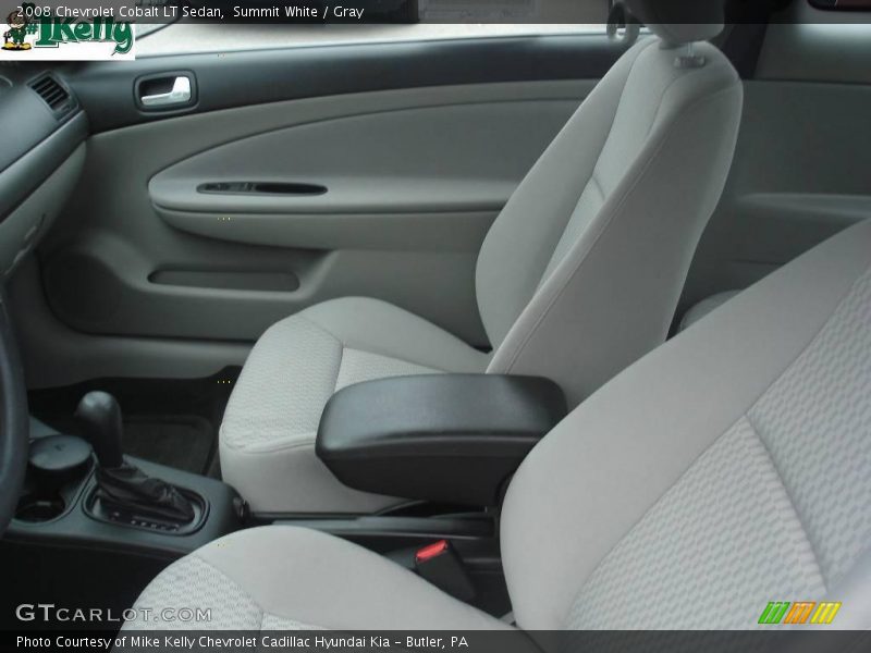 Summit White / Gray 2008 Chevrolet Cobalt LT Sedan