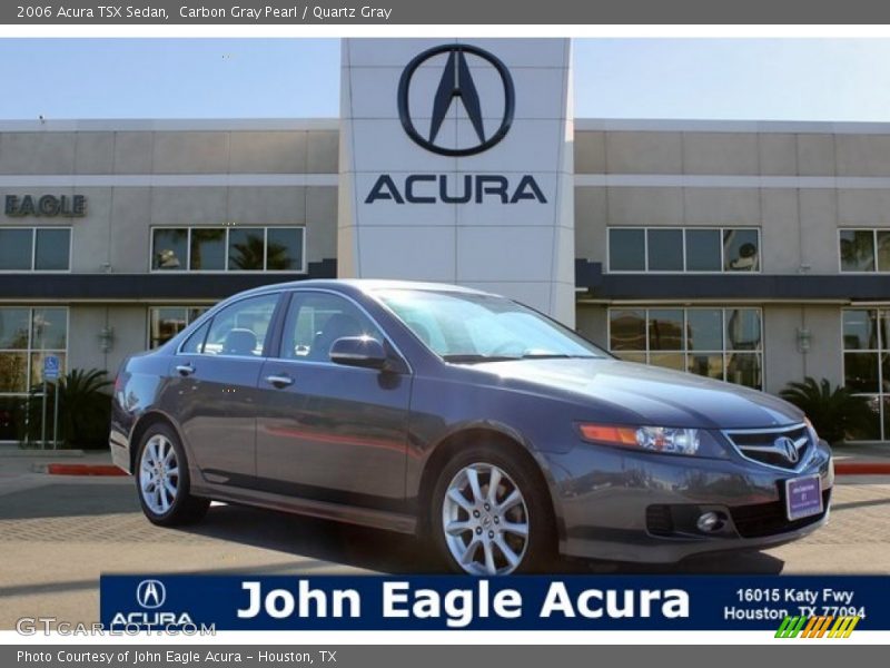 Carbon Gray Pearl / Quartz Gray 2006 Acura TSX Sedan