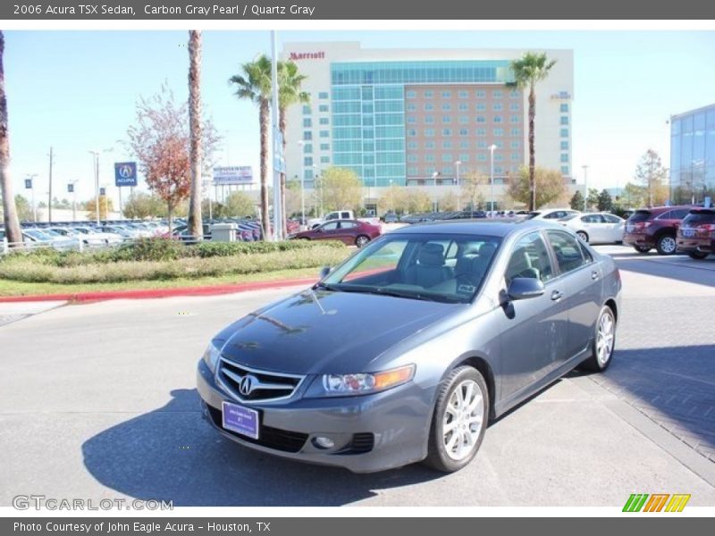 Carbon Gray Pearl / Quartz Gray 2006 Acura TSX Sedan