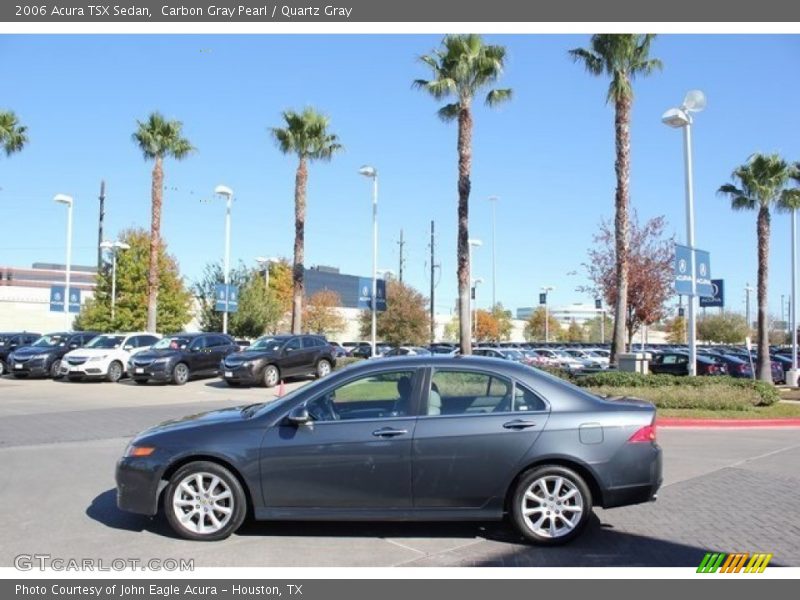 Carbon Gray Pearl / Quartz Gray 2006 Acura TSX Sedan