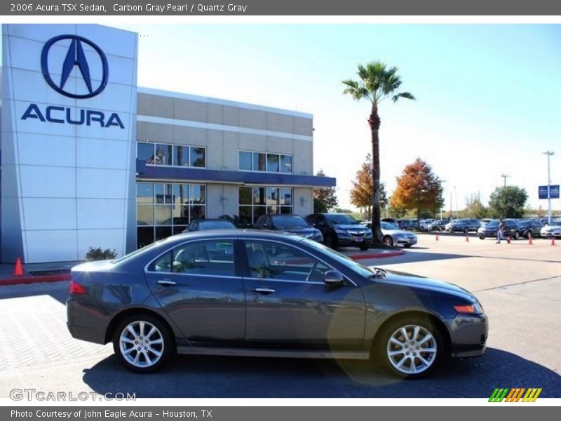 Carbon Gray Pearl / Quartz Gray 2006 Acura TSX Sedan
