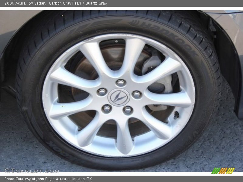 Carbon Gray Pearl / Quartz Gray 2006 Acura TSX Sedan