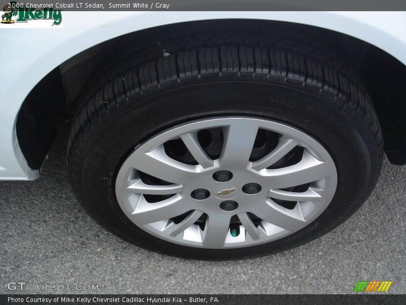 Summit White / Gray 2008 Chevrolet Cobalt LT Sedan