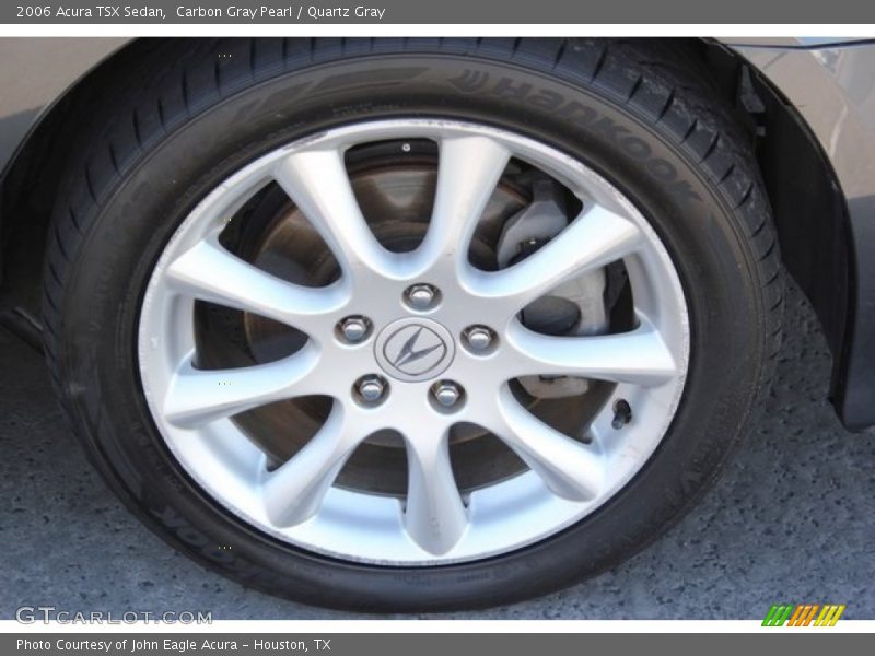 Carbon Gray Pearl / Quartz Gray 2006 Acura TSX Sedan