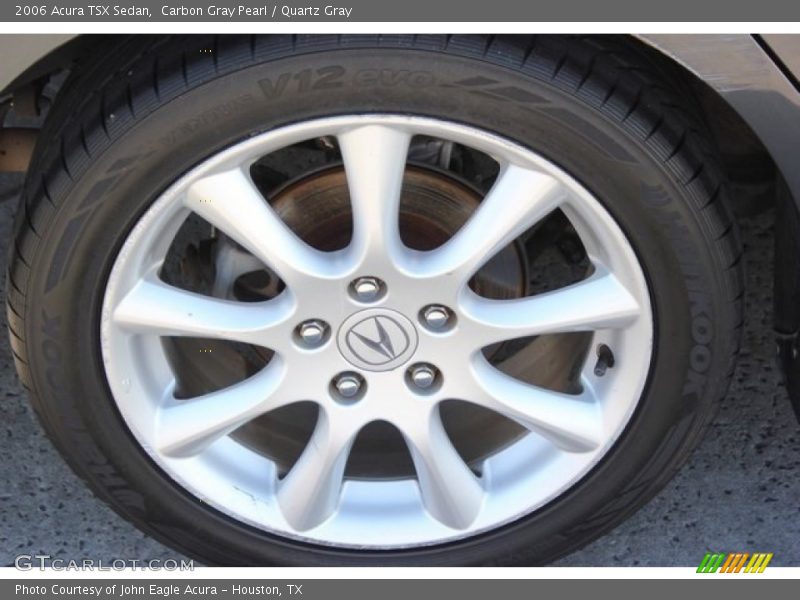 Carbon Gray Pearl / Quartz Gray 2006 Acura TSX Sedan