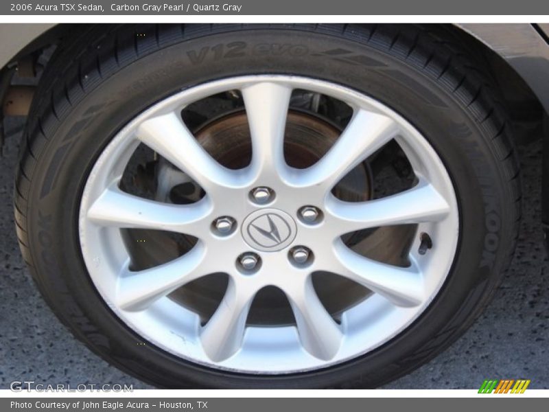 Carbon Gray Pearl / Quartz Gray 2006 Acura TSX Sedan