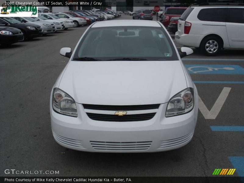 Summit White / Gray 2008 Chevrolet Cobalt LT Sedan