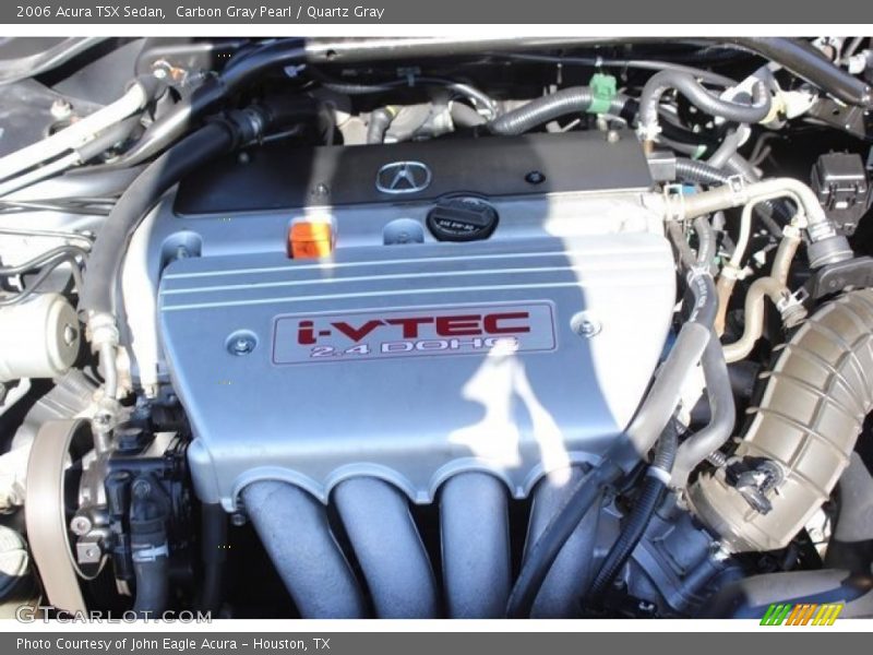 Carbon Gray Pearl / Quartz Gray 2006 Acura TSX Sedan