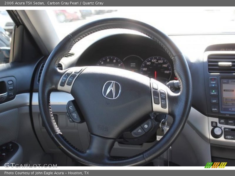 Carbon Gray Pearl / Quartz Gray 2006 Acura TSX Sedan