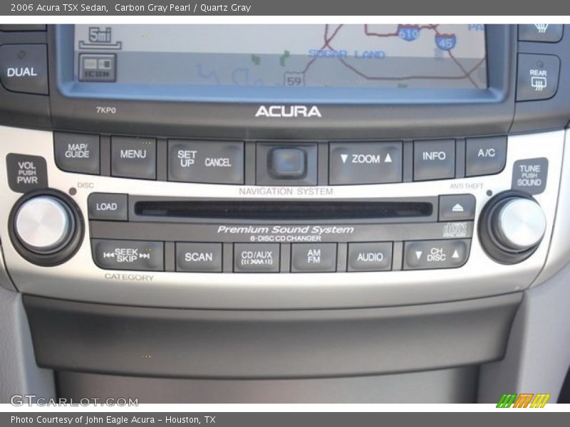 Carbon Gray Pearl / Quartz Gray 2006 Acura TSX Sedan
