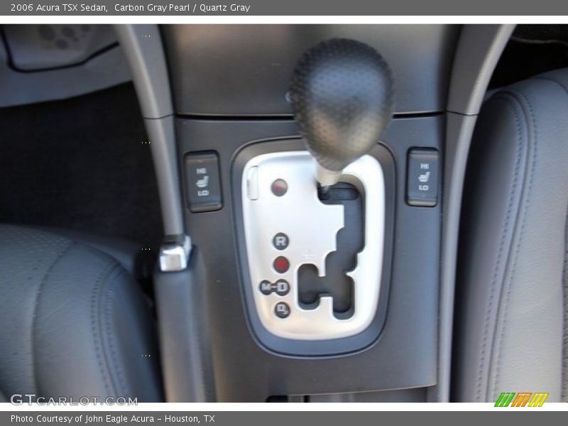 Carbon Gray Pearl / Quartz Gray 2006 Acura TSX Sedan