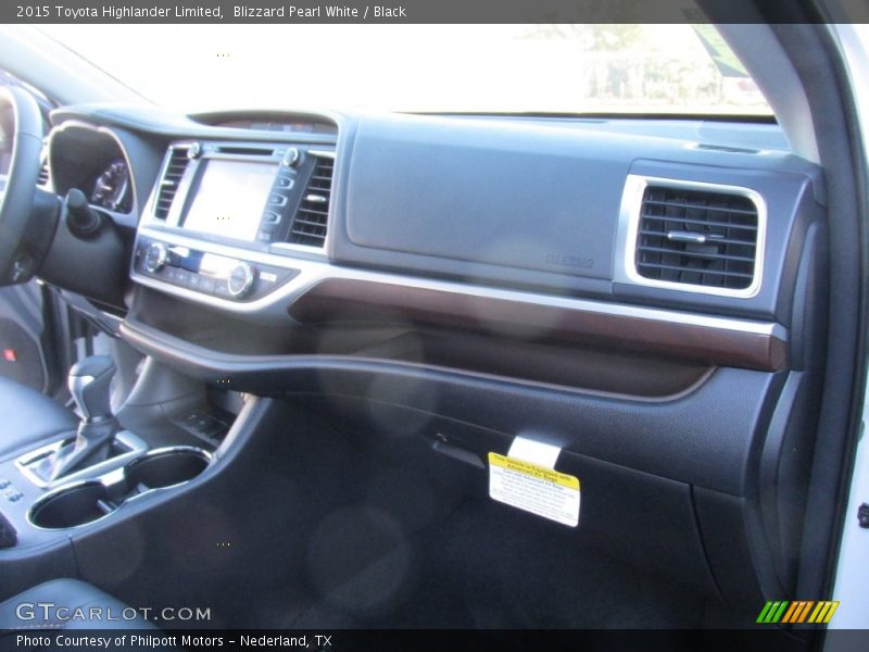 Blizzard Pearl White / Black 2015 Toyota Highlander Limited