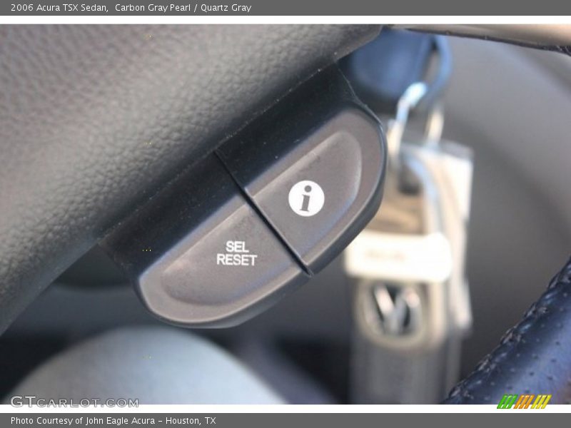 Carbon Gray Pearl / Quartz Gray 2006 Acura TSX Sedan