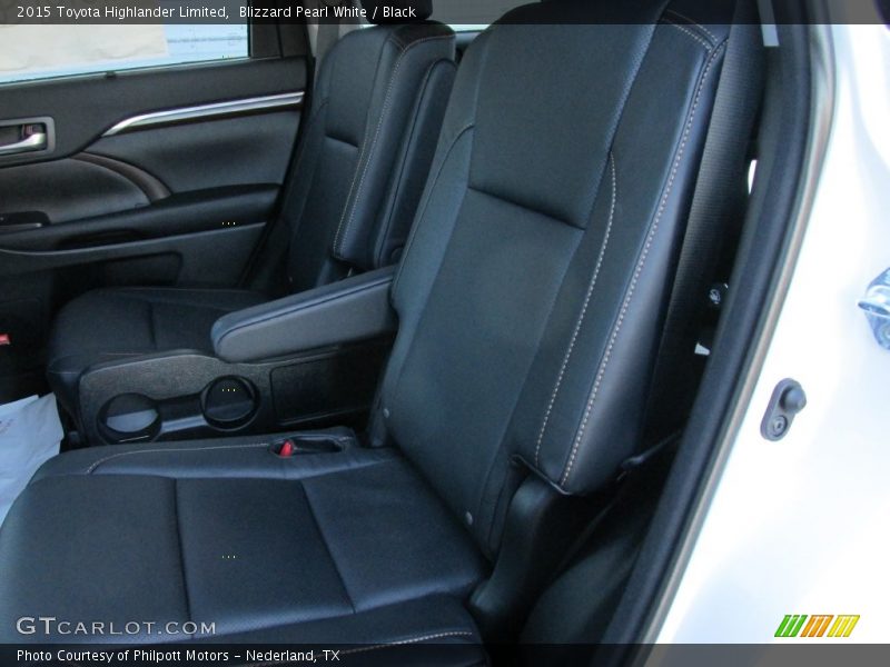 Blizzard Pearl White / Black 2015 Toyota Highlander Limited