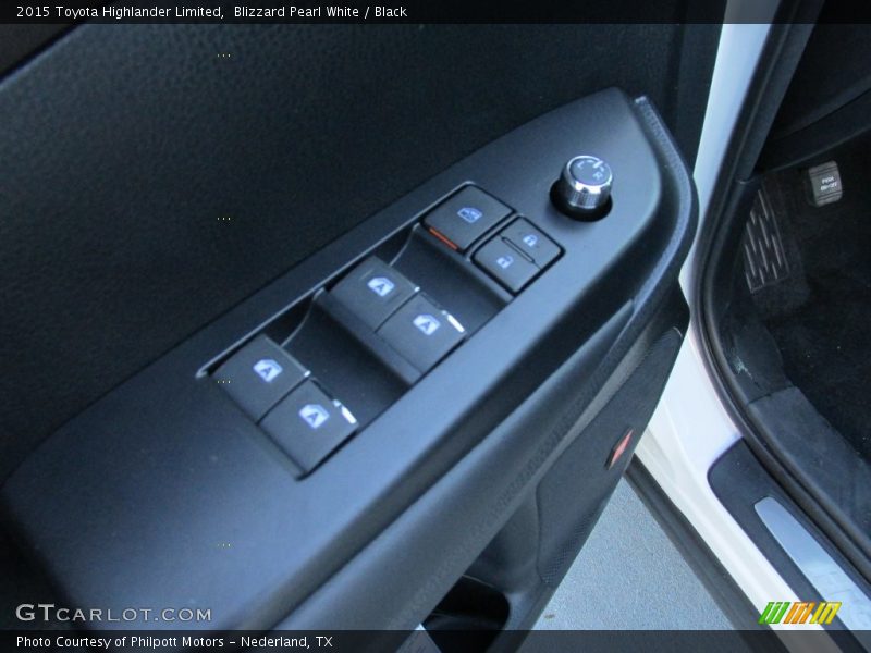 Blizzard Pearl White / Black 2015 Toyota Highlander Limited