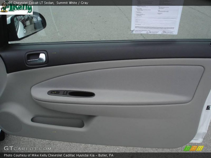 Summit White / Gray 2008 Chevrolet Cobalt LT Sedan