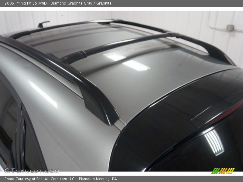 Diamond Graphite Gray / Graphite 2005 Infiniti FX 35 AWD