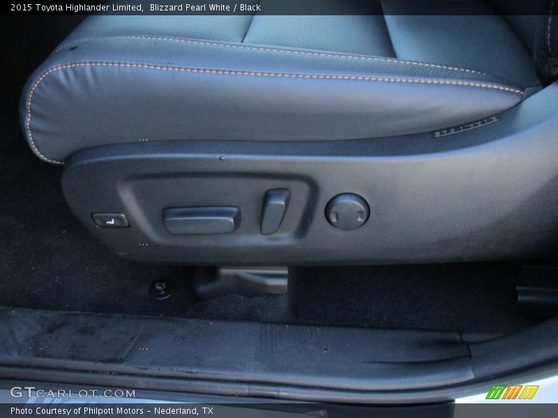 Blizzard Pearl White / Black 2015 Toyota Highlander Limited