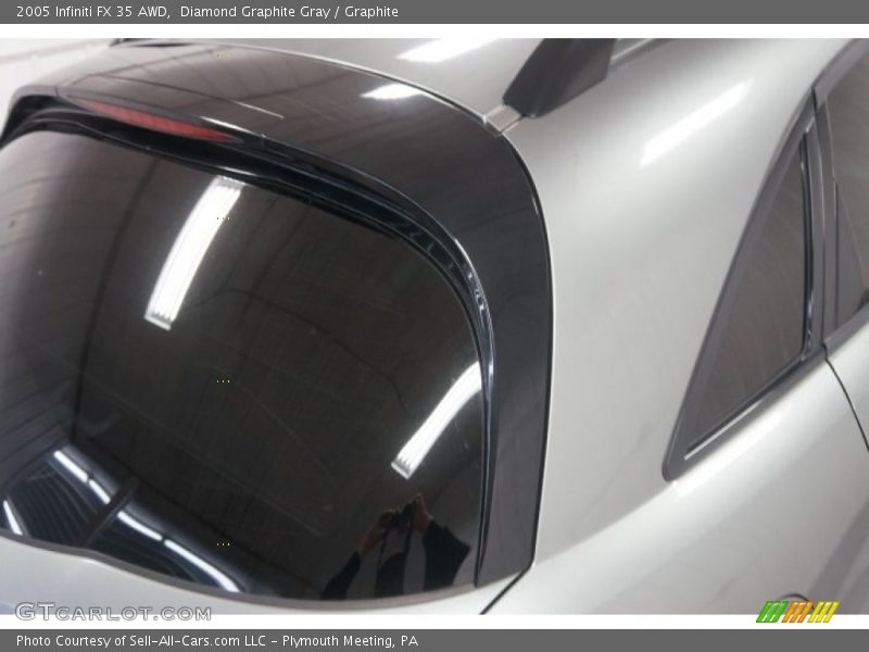 Diamond Graphite Gray / Graphite 2005 Infiniti FX 35 AWD