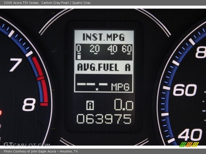 Carbon Gray Pearl / Quartz Gray 2006 Acura TSX Sedan