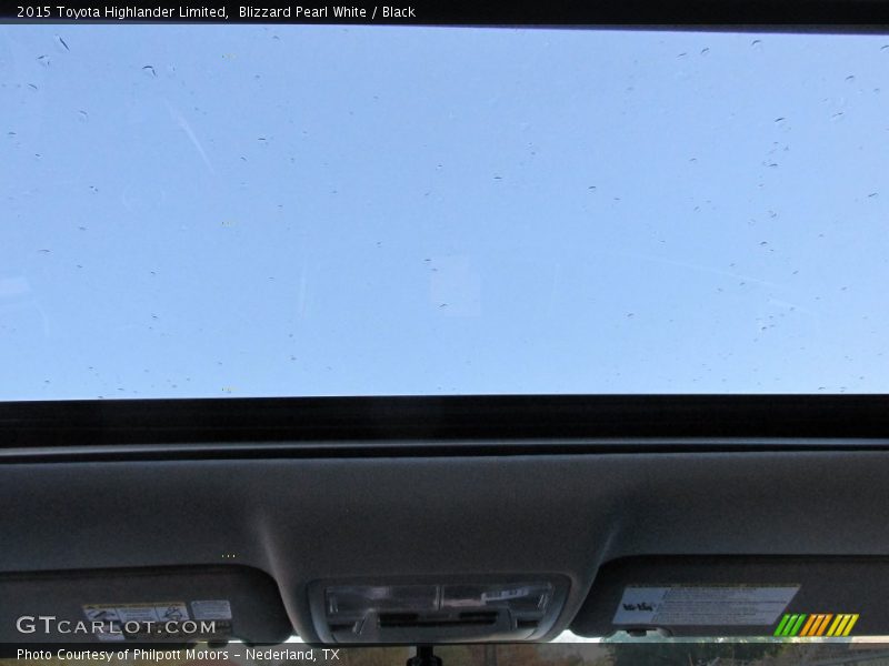 Blizzard Pearl White / Black 2015 Toyota Highlander Limited