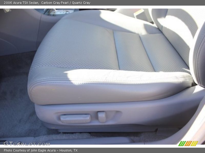 Carbon Gray Pearl / Quartz Gray 2006 Acura TSX Sedan