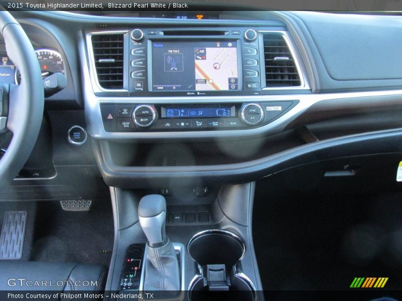 Blizzard Pearl White / Black 2015 Toyota Highlander Limited