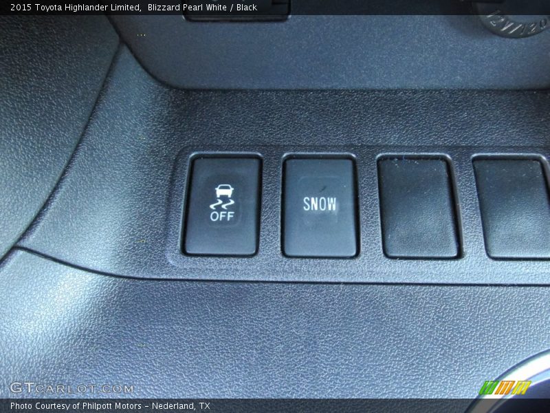 Blizzard Pearl White / Black 2015 Toyota Highlander Limited