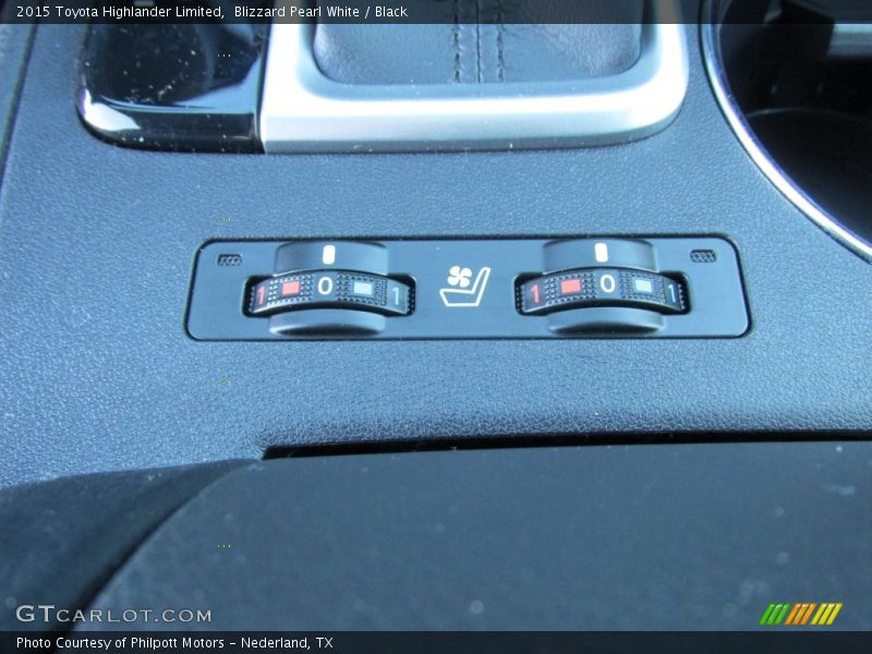 Blizzard Pearl White / Black 2015 Toyota Highlander Limited