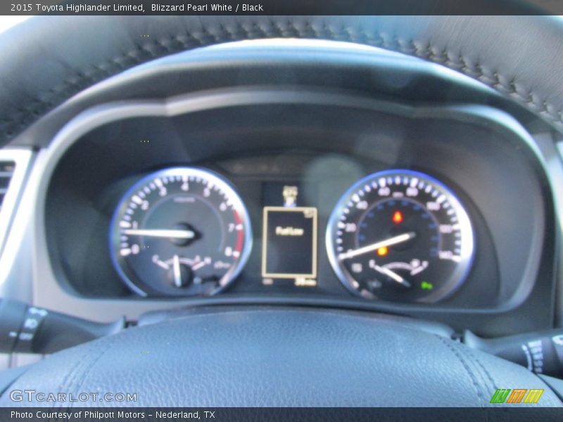 Blizzard Pearl White / Black 2015 Toyota Highlander Limited