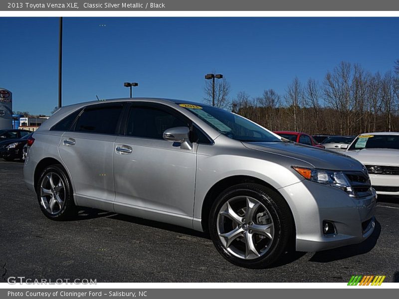 Classic Silver Metallic / Black 2013 Toyota Venza XLE