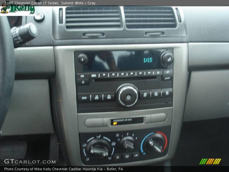 Summit White / Gray 2008 Chevrolet Cobalt LT Sedan