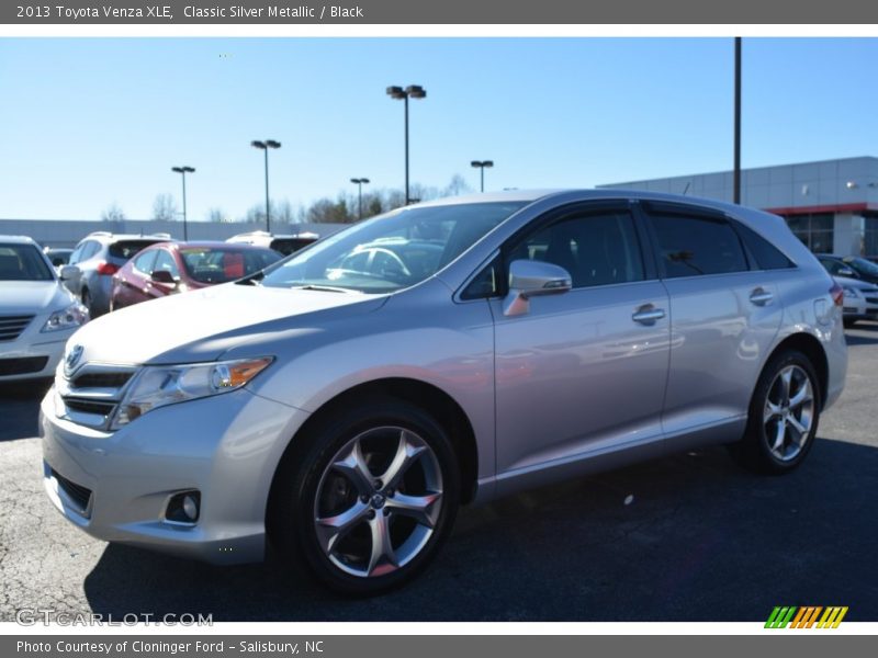 Classic Silver Metallic / Black 2013 Toyota Venza XLE