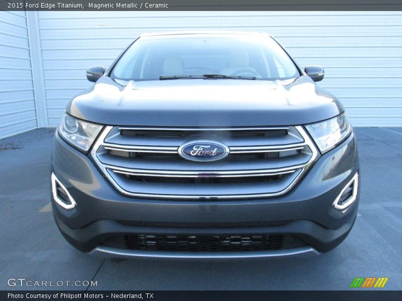 Magnetic Metallic / Ceramic 2015 Ford Edge Titanium