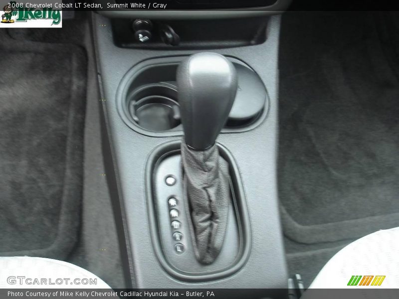 Summit White / Gray 2008 Chevrolet Cobalt LT Sedan