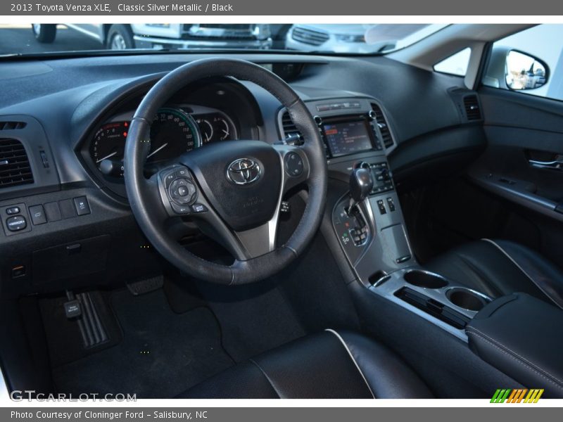 Classic Silver Metallic / Black 2013 Toyota Venza XLE
