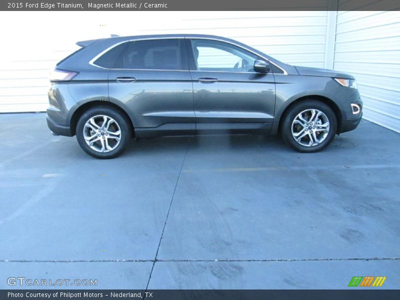 Magnetic Metallic / Ceramic 2015 Ford Edge Titanium