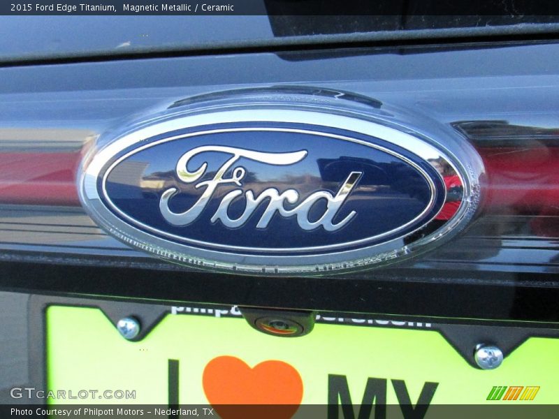 Magnetic Metallic / Ceramic 2015 Ford Edge Titanium