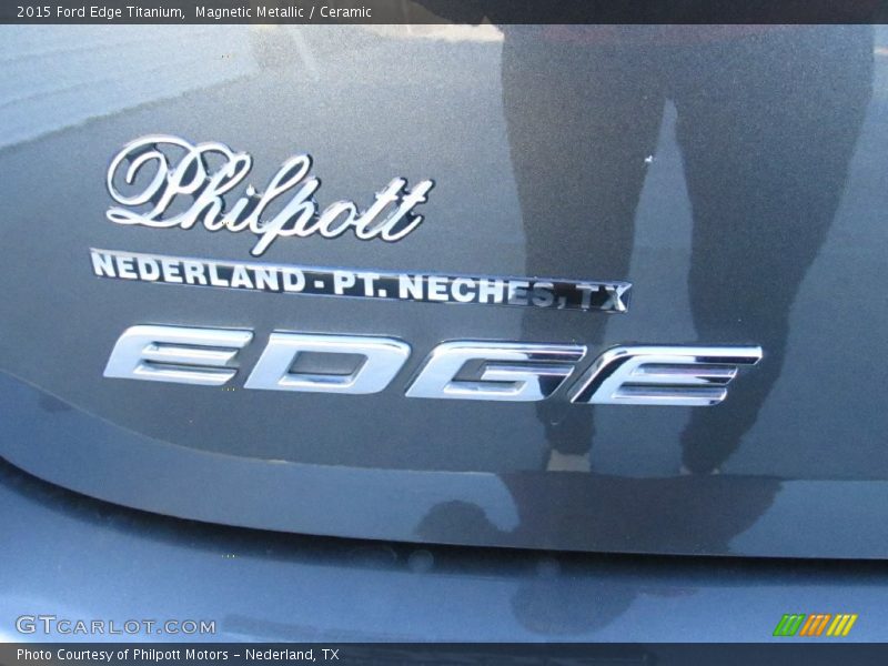 Magnetic Metallic / Ceramic 2015 Ford Edge Titanium