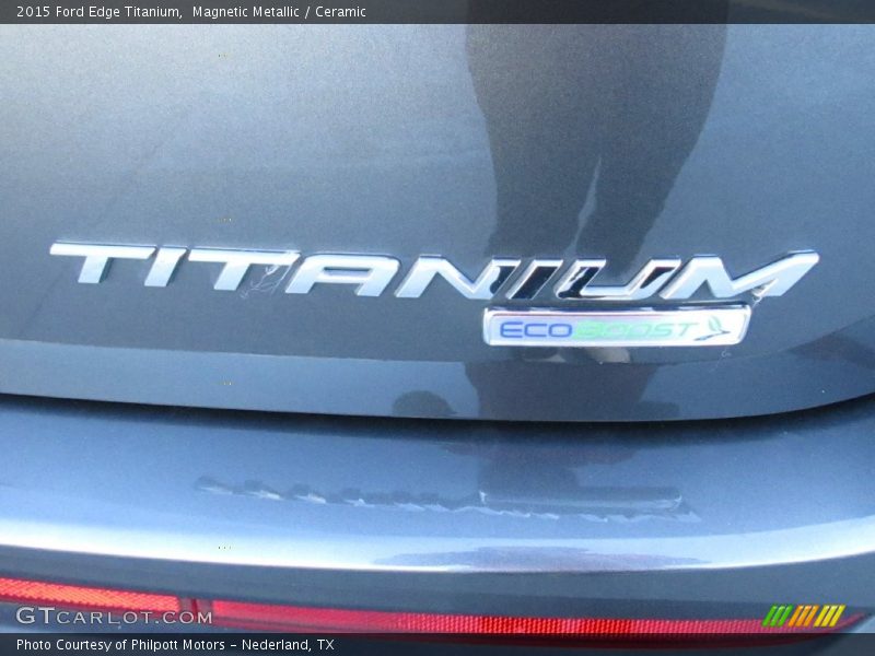 Magnetic Metallic / Ceramic 2015 Ford Edge Titanium