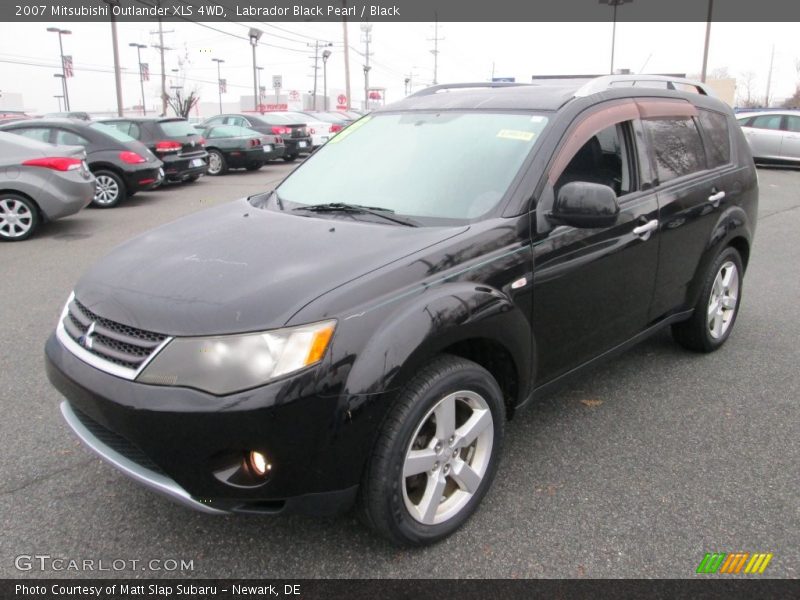 Labrador Black Pearl / Black 2007 Mitsubishi Outlander XLS 4WD