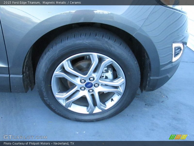 Magnetic Metallic / Ceramic 2015 Ford Edge Titanium